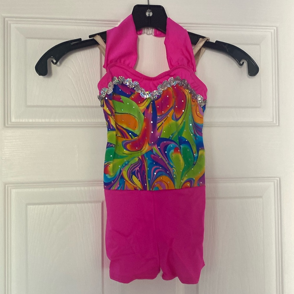 Girls dance costume